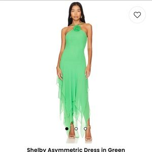 Shelby Asymmetric Dress in Green - Small
Lovers and Friends - Revolve